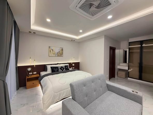 bedroom of Luxury pool villa 604