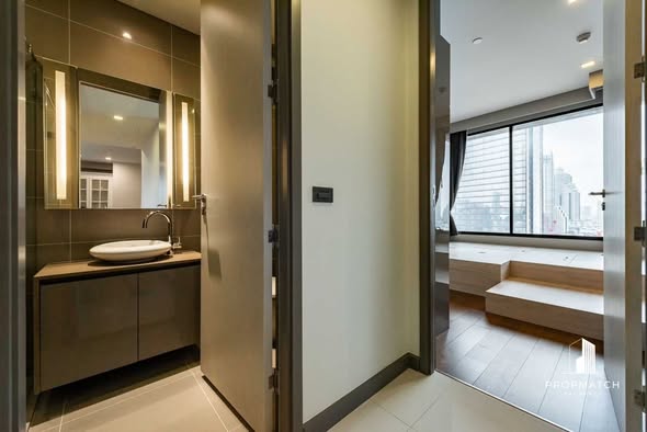 bedroom and room interior of M Silom
