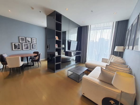 living room of Magnolias Ratchadamri Boulevard