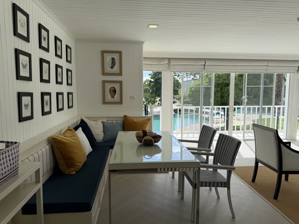 living room of Malibu Khao Tao Condo