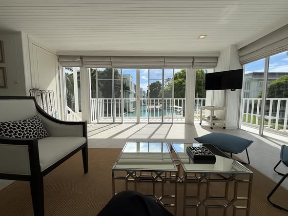 living room and room interior of Malibu Khao Tao Condo