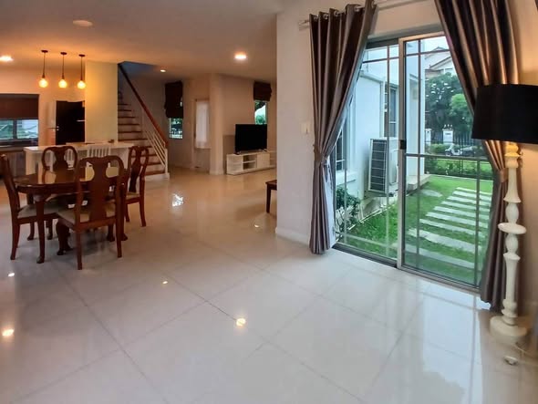 living room and room interior of Mantana 2 (Onnut-Wongwaen)