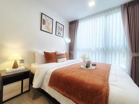 bedroom of Maroon Ratchada 32 (สำนักงานขาย)