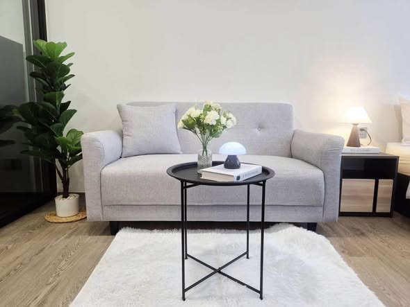 living room of Maroon Ratchada 32 (สำนักงานขาย)