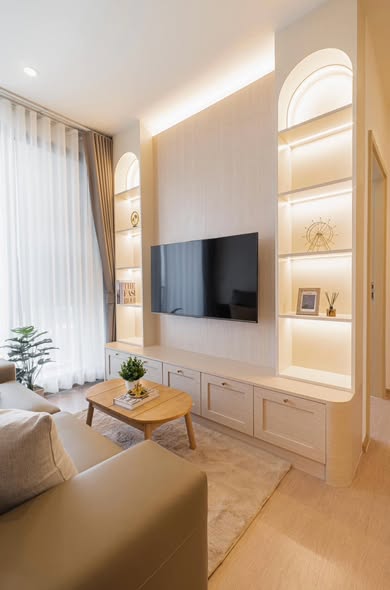 bedroom and living room of MARU Ekkamai 2