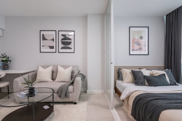 bedroom of Max Condominium
