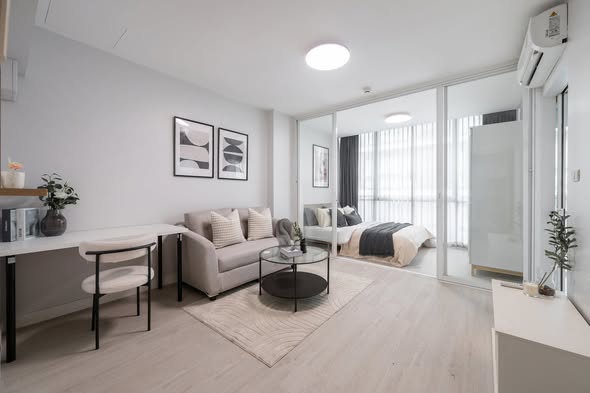 living room of Max Condominium