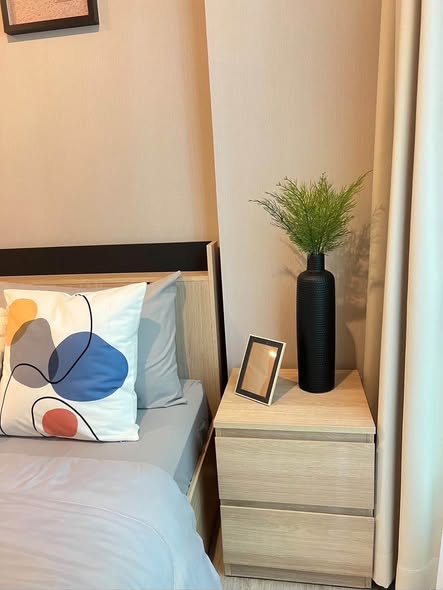 bedroom of Metro Luxe Riverfront Rattanathibet