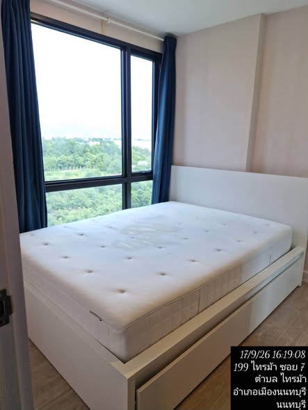 bedroom of Metro Luxe Riverfront Rattanathibet