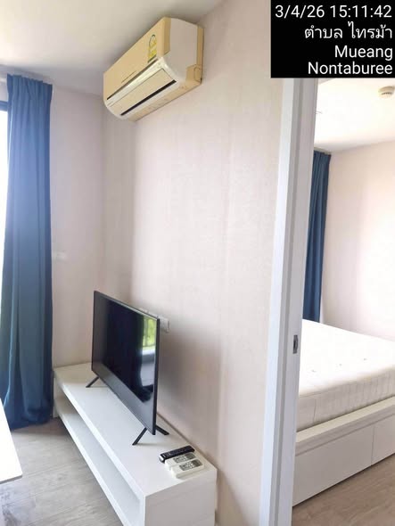 bedroom of Metro Luxe Riverfront Rattanathibet