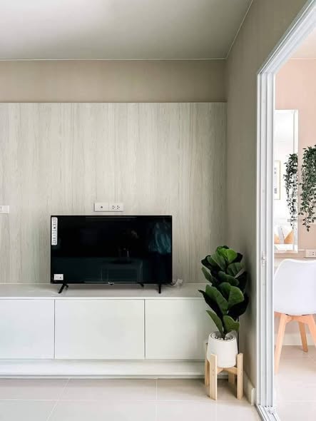 living room and room interior of Metro Park Sathorn phase 2/2