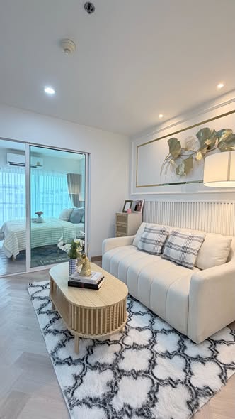 living room and bedroom of MetroPark