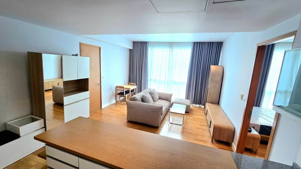 living room and bedroom of Millennium Residence