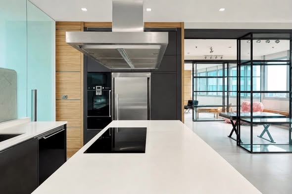 room interior and kitchen of Millennium Residence