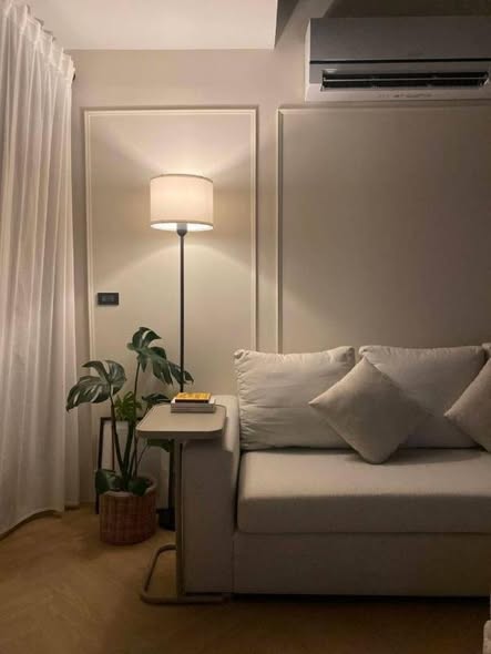 bedroom and living room of Modern & Elegant 6 Beds Townhouse @ BTS ONNUT