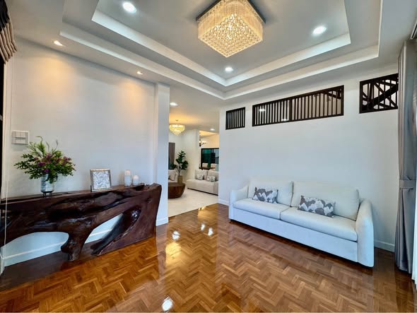 living room of Modern Cool Pool Villa @Hua Hin
