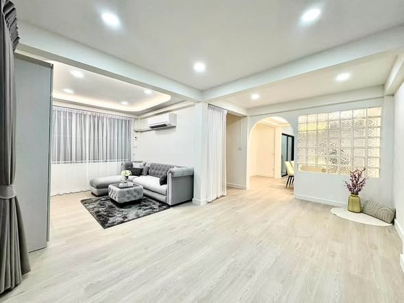 living room of Modern Life Townhome @ ห้วยขวาง