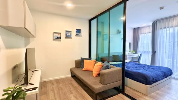 bedroom and room interior of Modiz Interchange โมดิซ อินเตอร์เชนจ์
