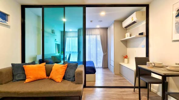 living room and room interior of Modiz Interchange โมดิซ อินเตอร์เชนจ์