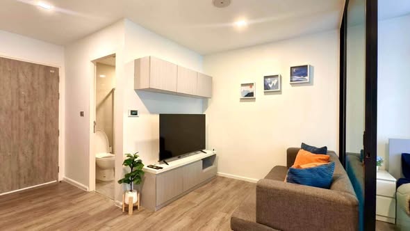 living room and room interior of Modiz Interchange โมดิซ อินเตอร์เชนจ์