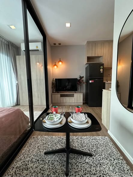 bedroom and room interior of Modiz Sukhumvit 50 โมดิซ สุขุมวิท 50