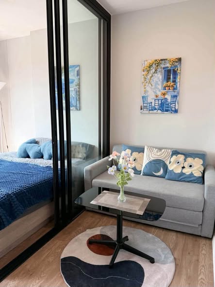 bedroom and room interior of Modiz Sukhumvit 50 โมดิซ สุขุมวิท 50