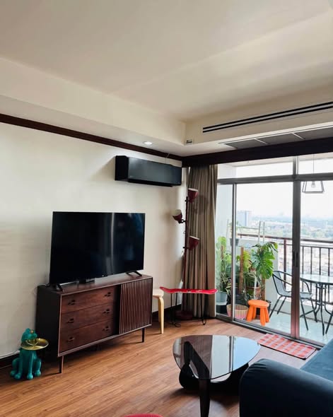 bedroom and living room of Monterey Place