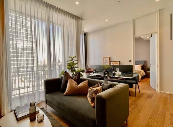 living room and room interior of MUNIQ LANGSUAN