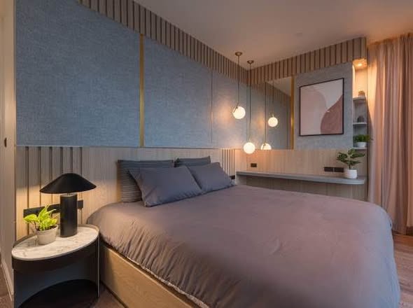 bedroom of MUNIQ Sukhumvit 23