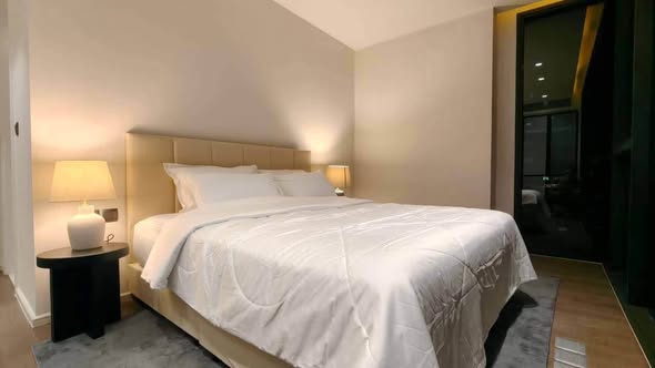 bedroom of MUNIQ Sukhumvit 23