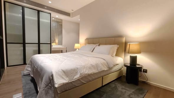 bedroom of MUNIQ Sukhumvit 23