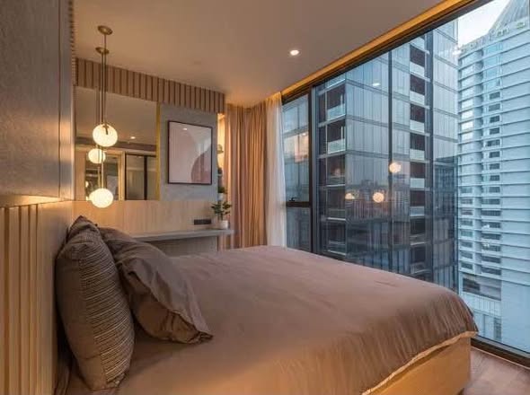 bedroom of MUNIQ Sukhumvit 23