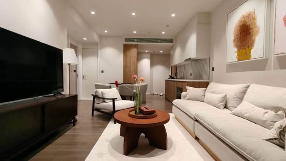 living room of MUNIQ Sukhumvit 23