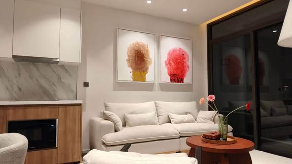 living room of MUNIQ Sukhumvit 23