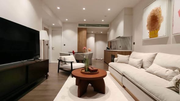 living room of MUNIQ Sukhumvit 23