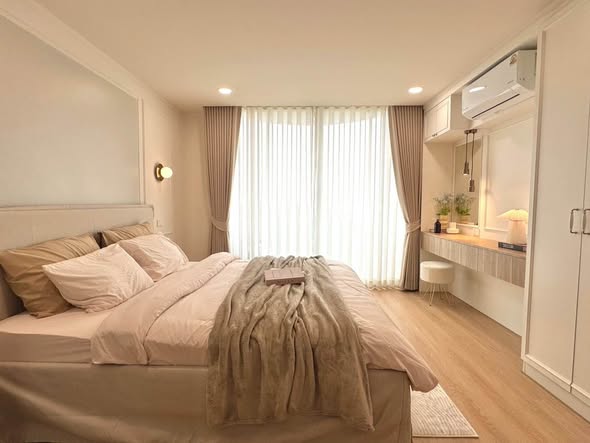 bedroom of Nakhon Ping City View 1 Condominium