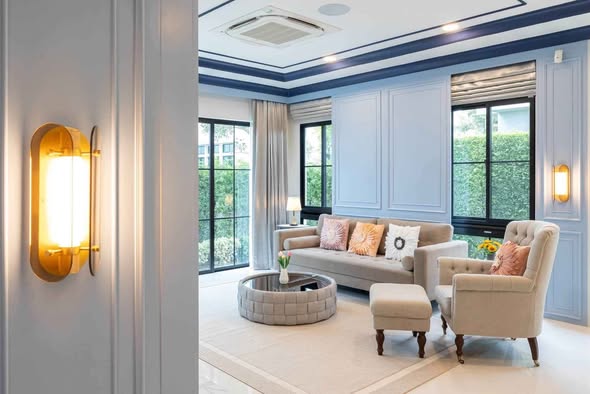 living room of Nantawan Rama 9 – New Krungthepkreetha