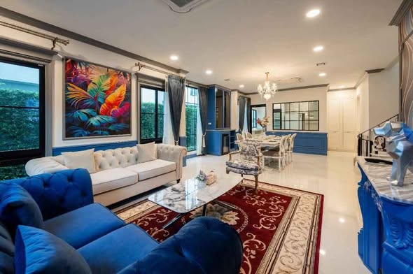 living room of Nantawan Rama 9 – New Krungthepkreetha
