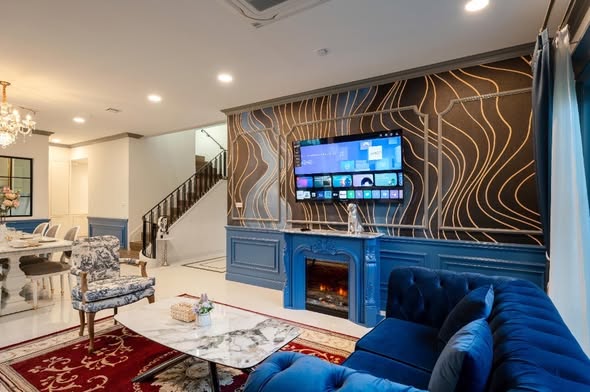living room of Nantawan Rama 9 – New Krungthepkreetha