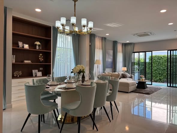 living room and room interior of Nantawan Rama 9 – New Krungthepkreetha