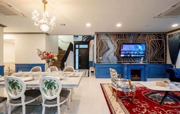 living room and room interior of Nantawan Rama 9 Srinakarin