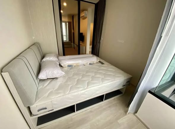 bedroom of นิช โมโน เมกะ สเปซ บางนา (Niche MONO Mega Space Bang Na)