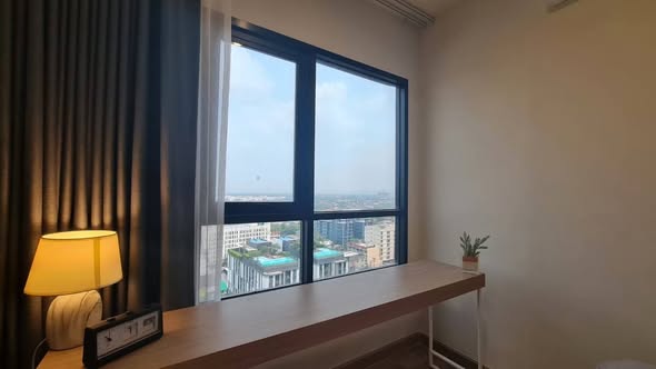 bedroom of Niche MONO Sukhumvit Bearing