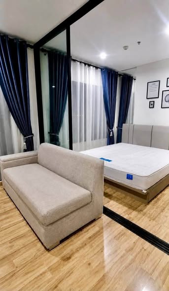 bedroom of Niche MONO Sukhumvit Bearing