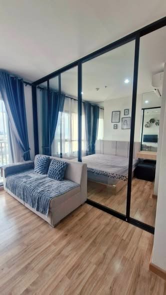 bedroom and room interior of Niche MONO Sukhumvit Bearing