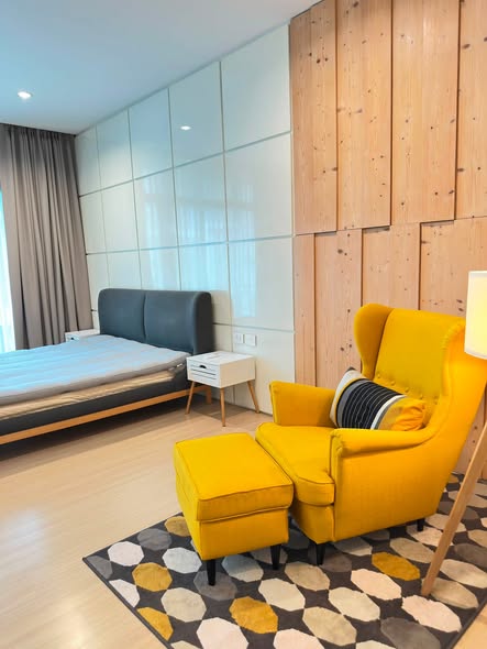bedroom and living room and room interior of Nirvana Define Srinakarin-Rama9