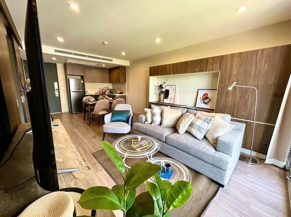 living room and room interior of Noble Above Wireless-Ruamrudee