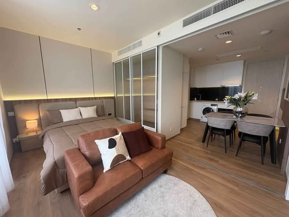 bedroom of Noble Form Thonglor โนเบิล ฟอร์ม ทองหล่อ