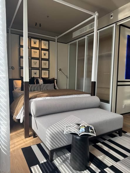 bedroom and room interior of Noble Form Thonglor โนเบิล ฟอร์ม ทองหล่อ