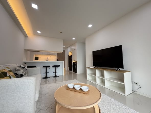 living room of Noble Form Thonglor โนเบิล ฟอร์ม ทองหล่อ
